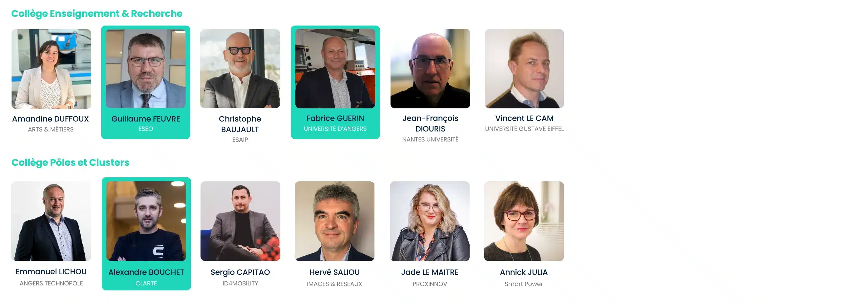 Membre du bureau We Network 2